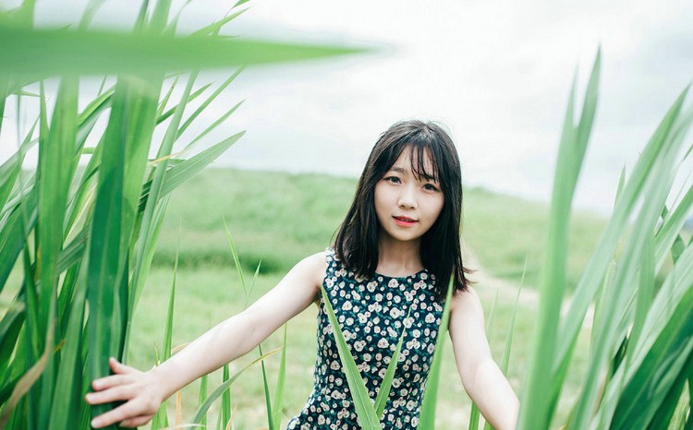 清纯森林系女孩