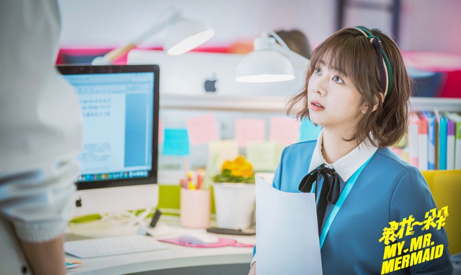 浪花一朵朵谭松韵高清美照