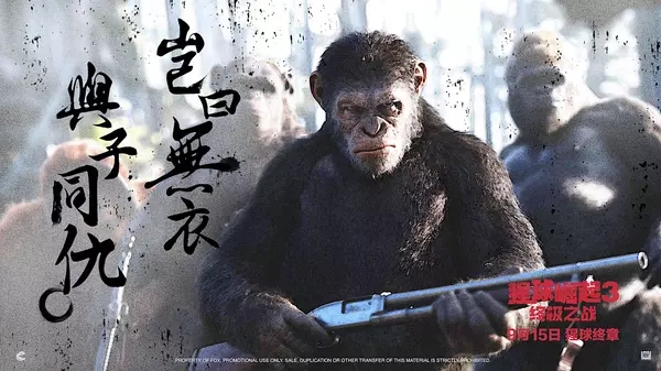 猩球崛起3：终极之战高清剧照海报