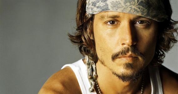 约翰尼德普个人帅气图片