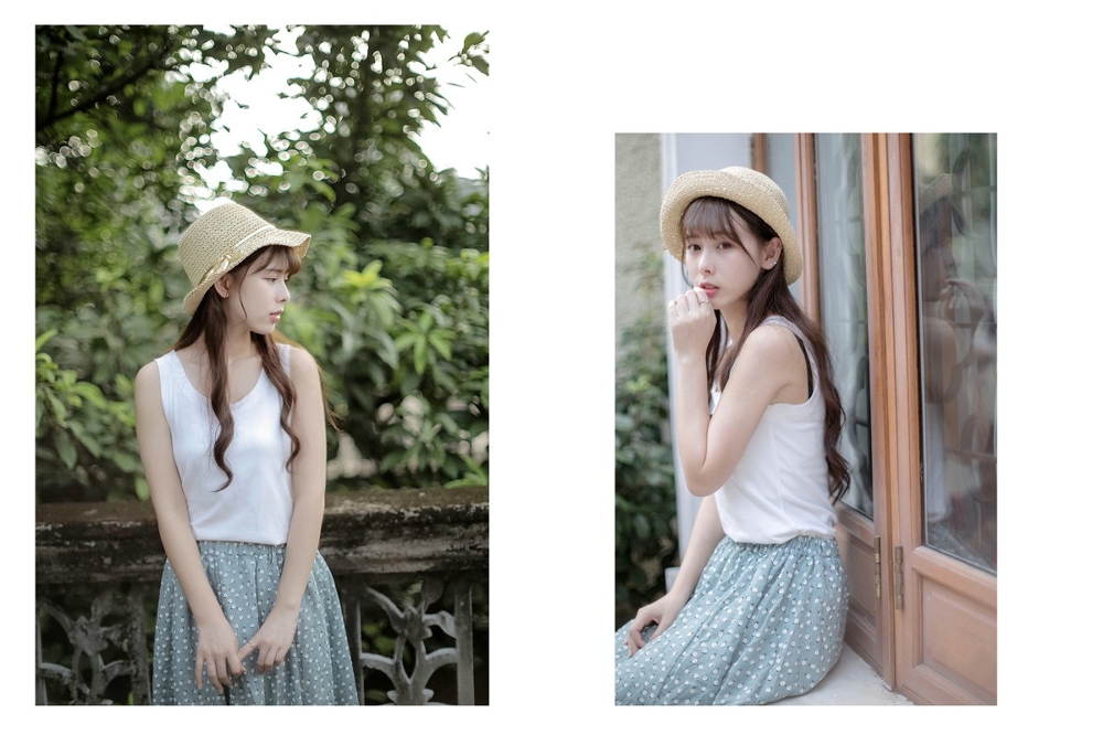 气质迷人阳光靓丽美女写真