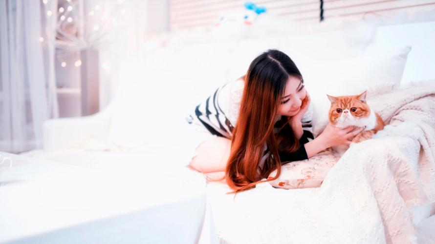 清纯美少女小清新写真壁纸