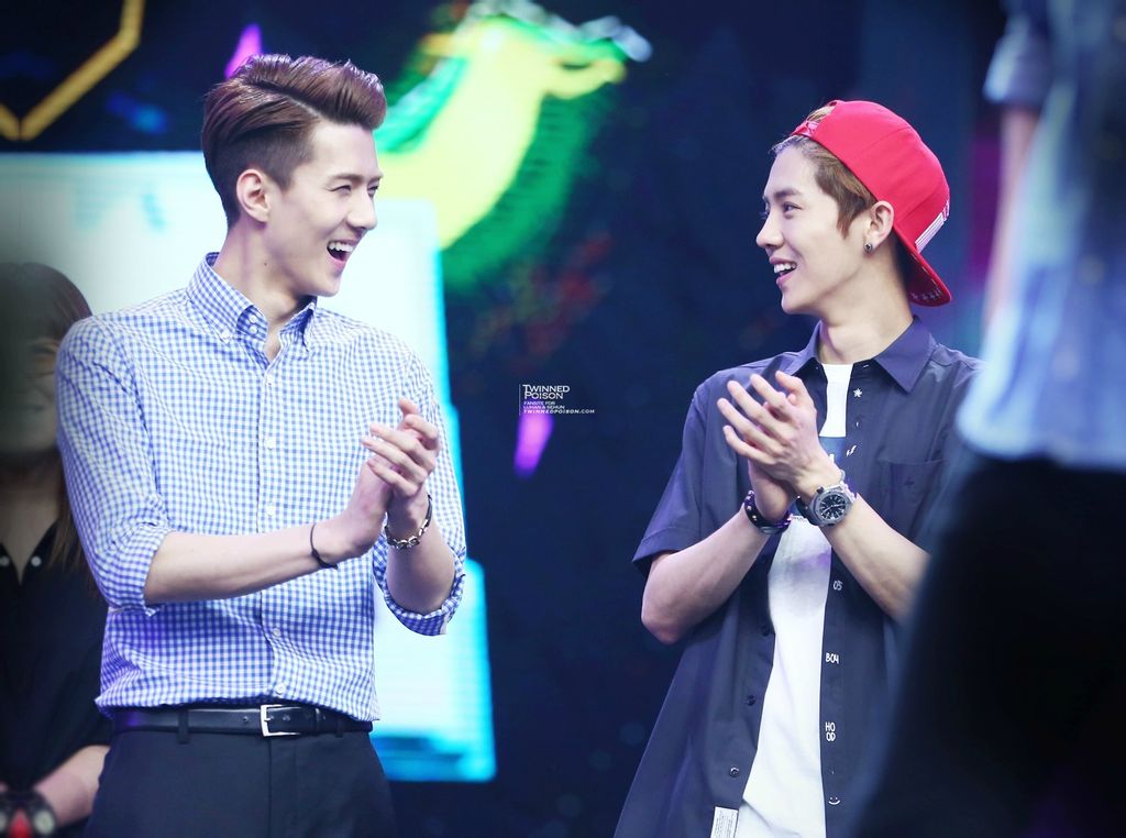 那些年鹿晗在快乐大本营留下的照片