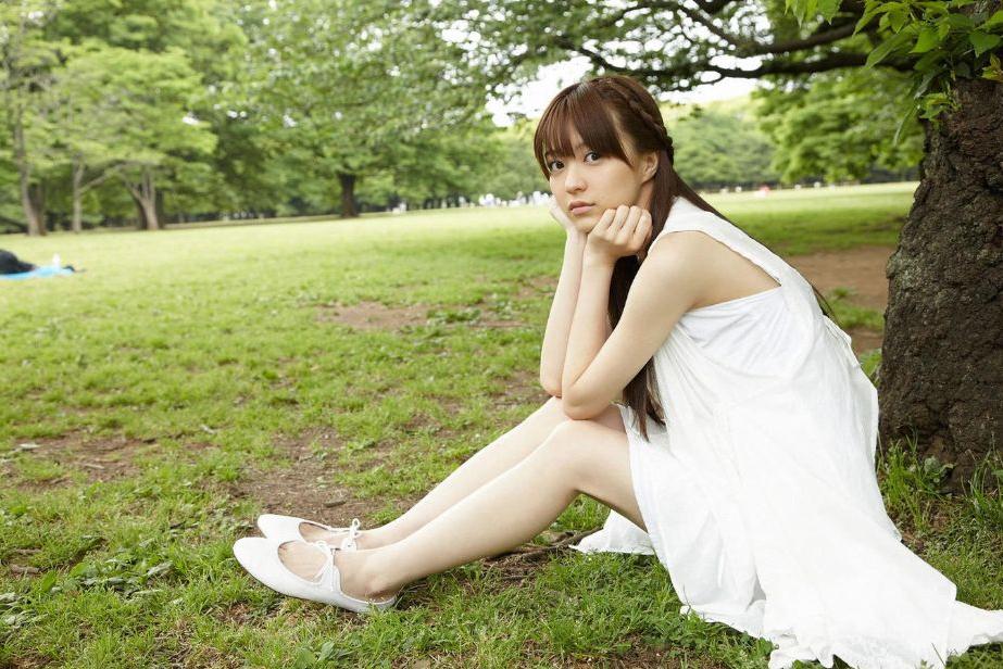 日本清纯少女逢泽莉娜写真照高清桌面壁纸