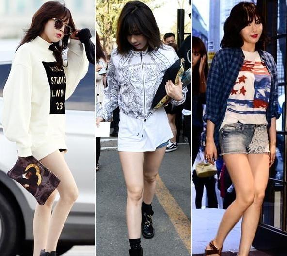 国外美女身材养眼，街拍更像走秀!