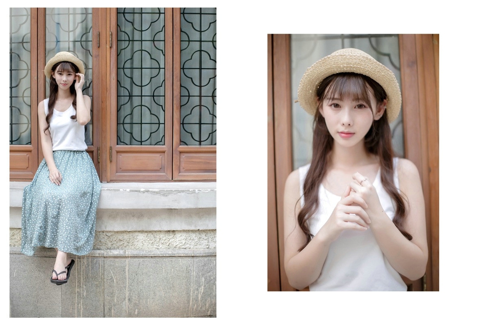 气质迷人阳光靓丽美女写真