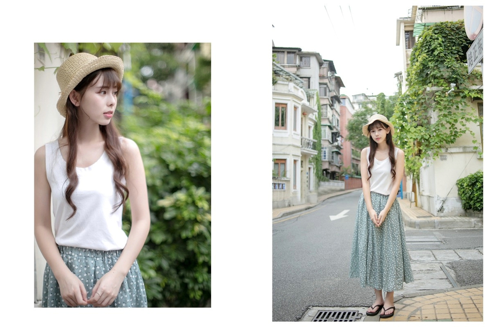 气质迷人阳光靓丽美女写真