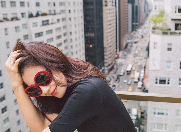 人像摄影，街头时尚大片