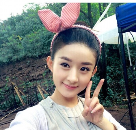 美女明星赵丽颖壁纸图片