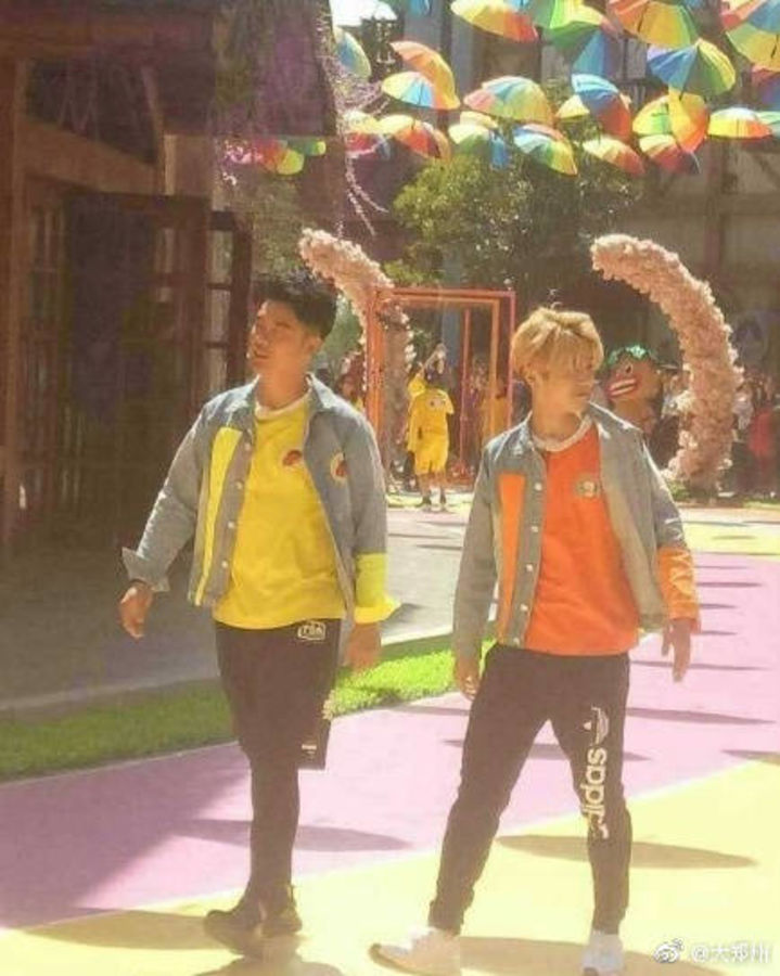 鹿晗跑男图片汇总