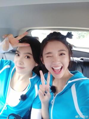 唐艺昕我们来了可爱图片合集