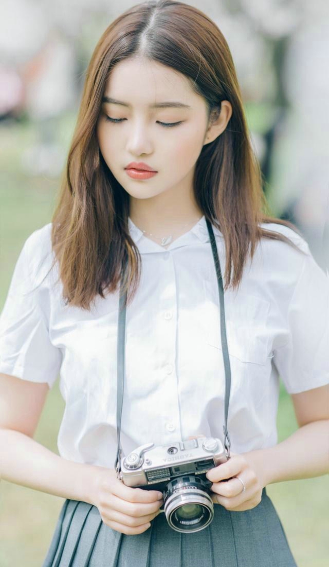 爱摄影美女清新阳光写真