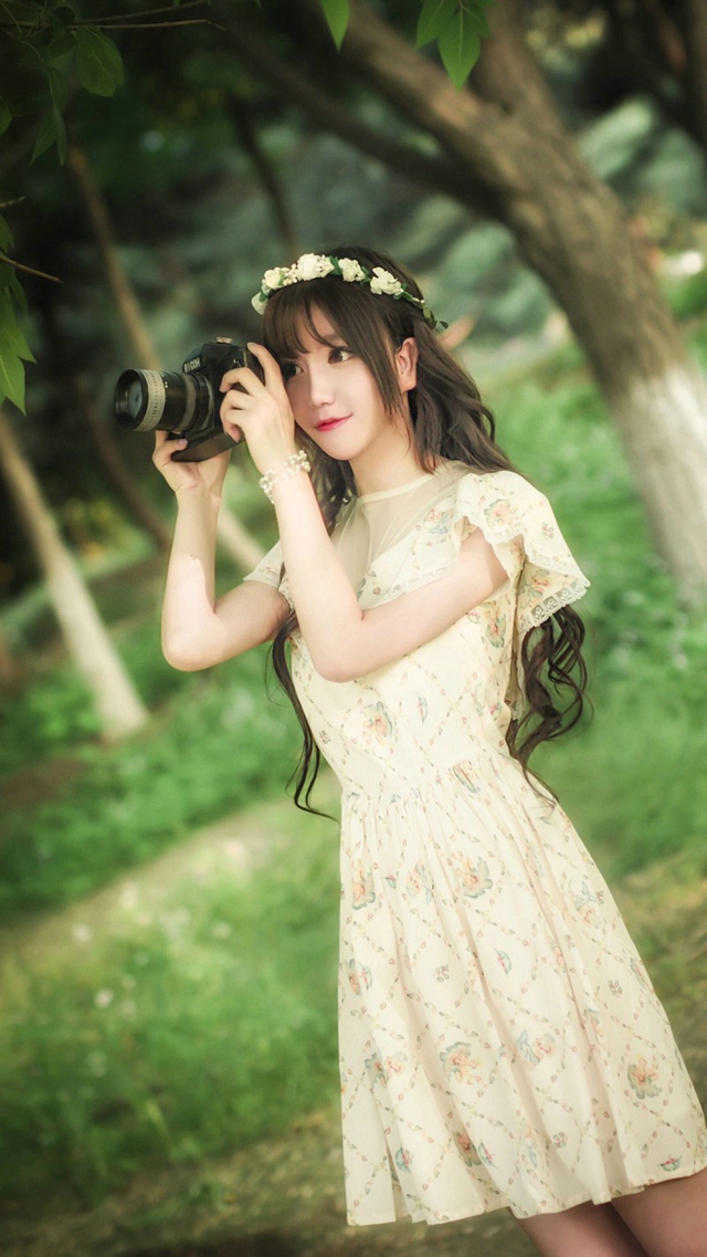 甜美花仙子的粉嫩写真