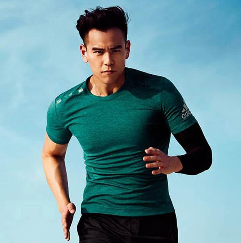 型男彭于晏个人阳光帅气图片