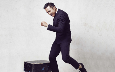 英俊帅气明星邓超图片