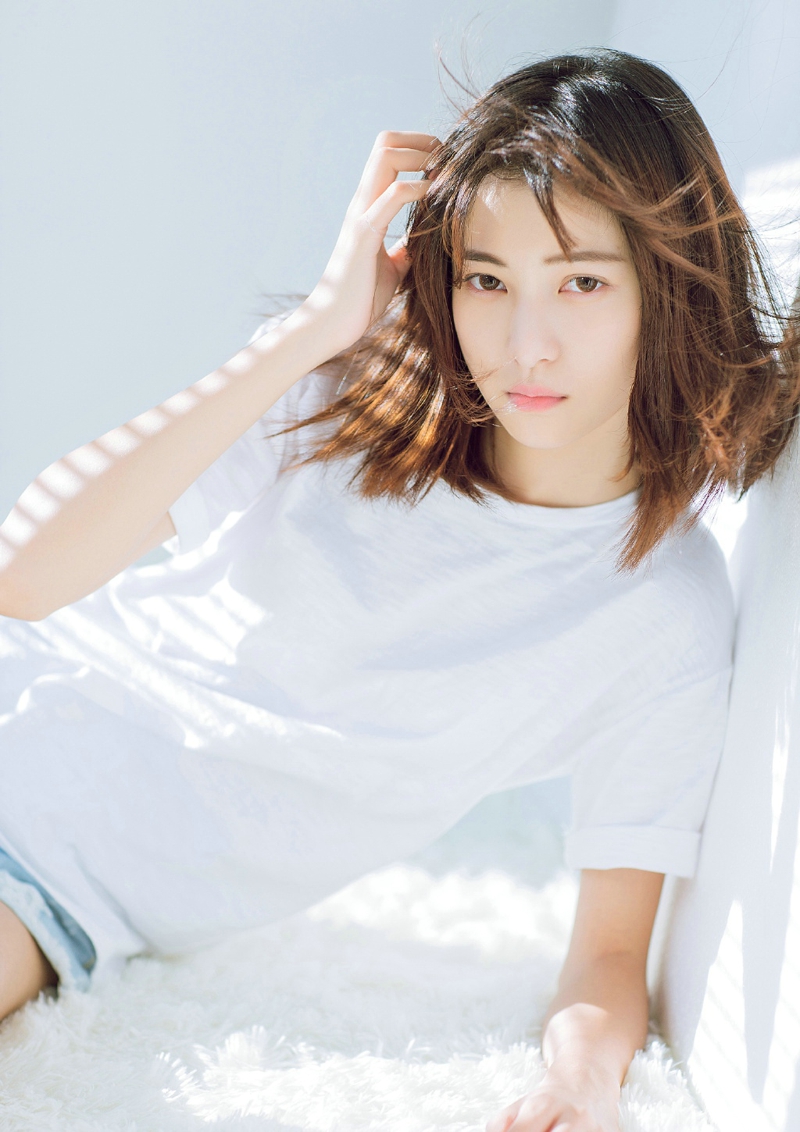 清新氧气美女日常街拍生活美照