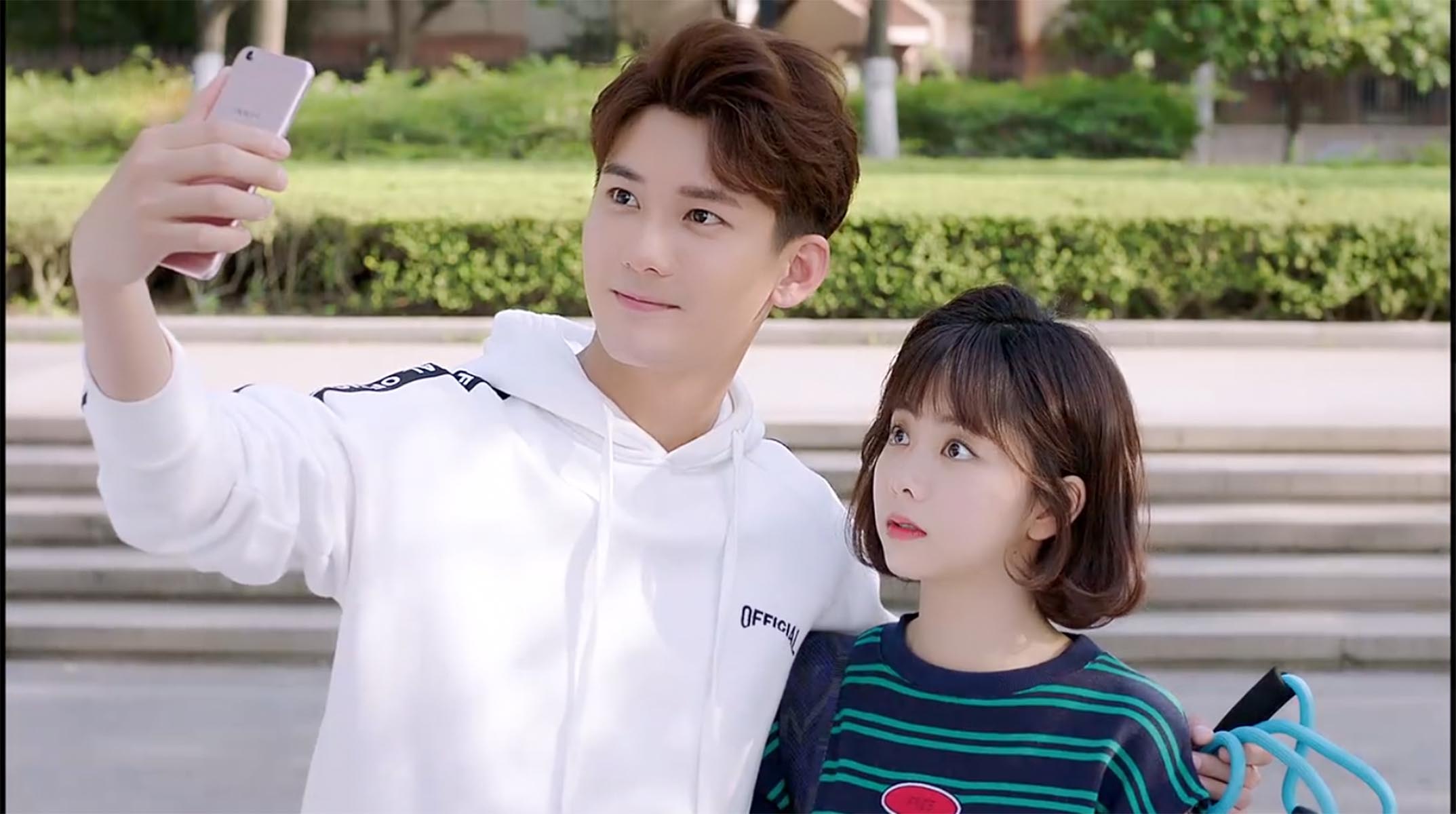 浪花一朵朵白云CP上演最萌身高差