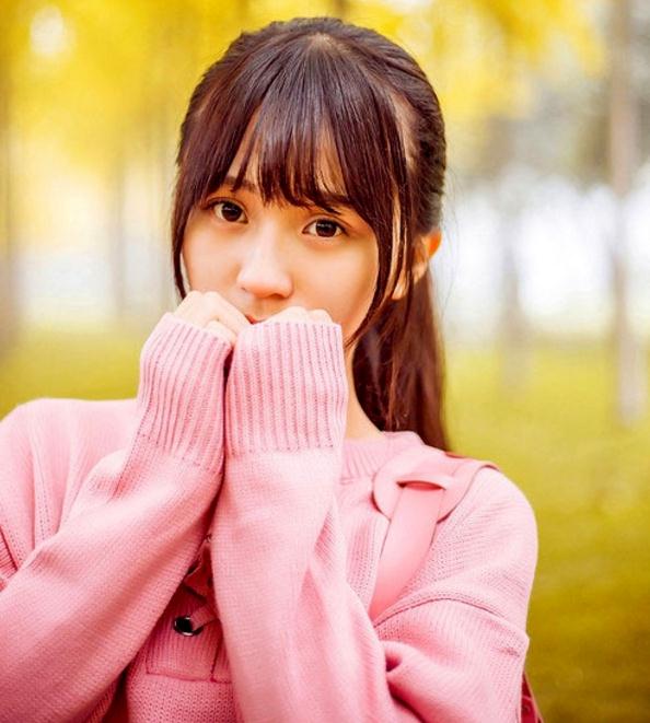 清纯靓丽的美少女 将我心儿都融化