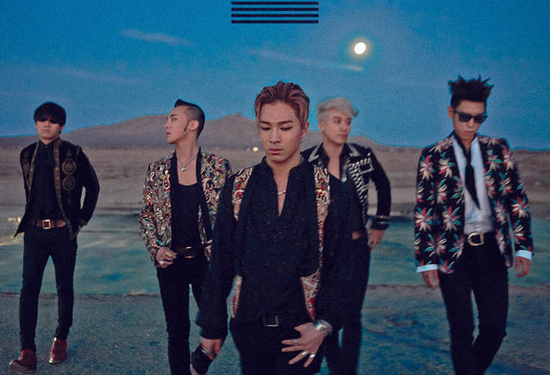 BIGBANG高清组合团照桌面壁纸