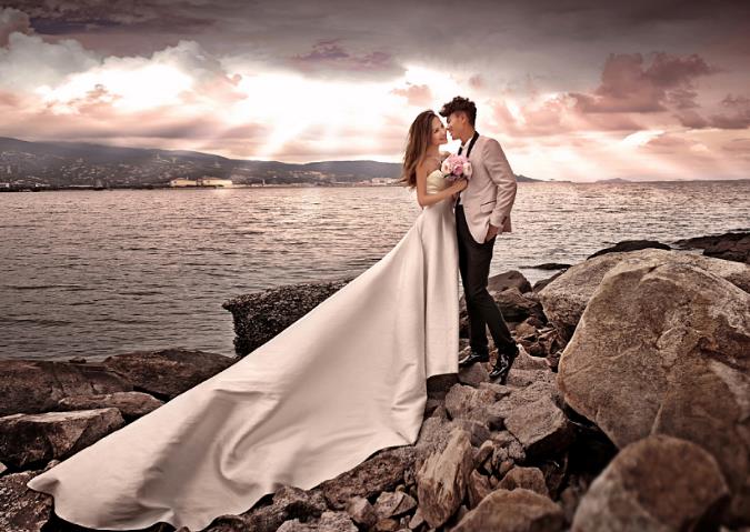 高档婚纱照图集