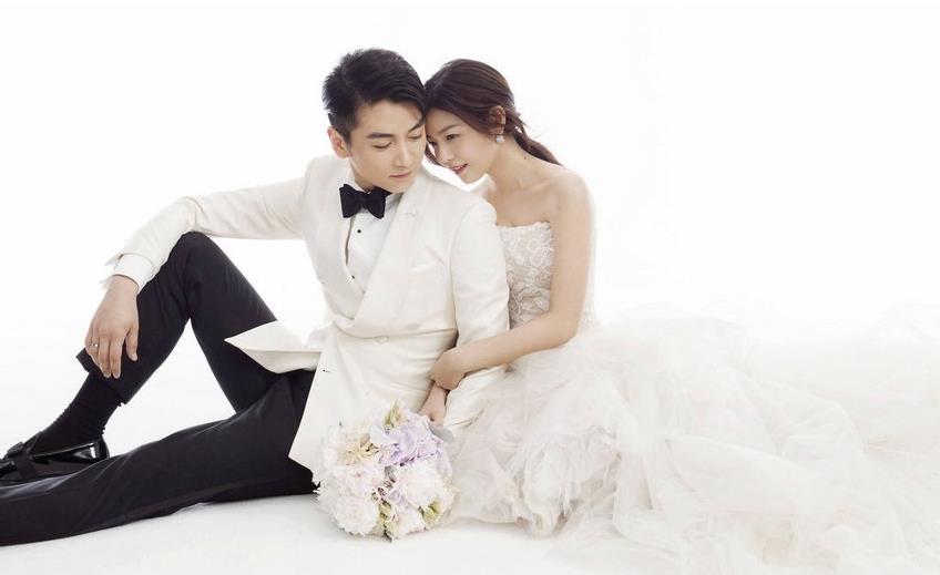 陈妍希陈晓婚纱照图集