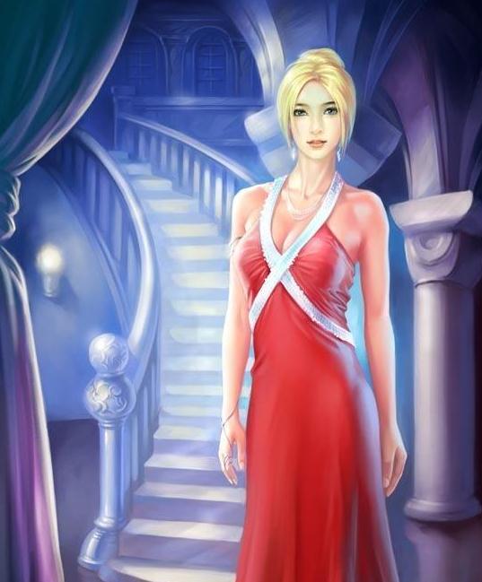 绝色手绘美女 手绘气质美女高清图