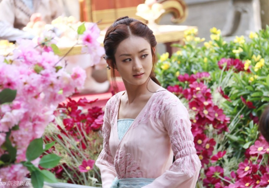 楚乔传赵丽颖林更新虐恋照片