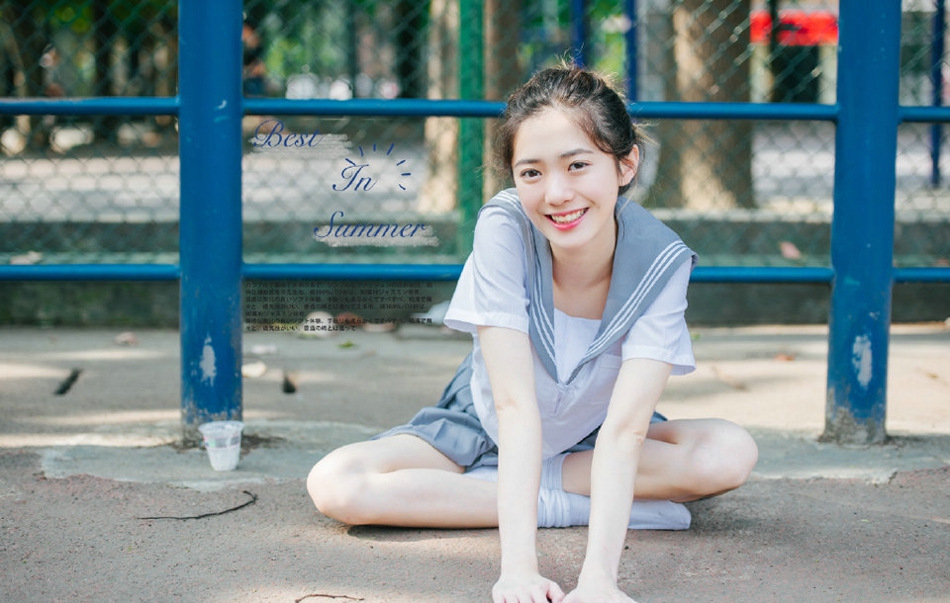 日本冰淇淋美少女清凉写真