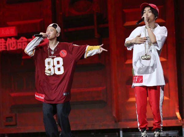 中国有嘻哈TT帅气舞台照片合集