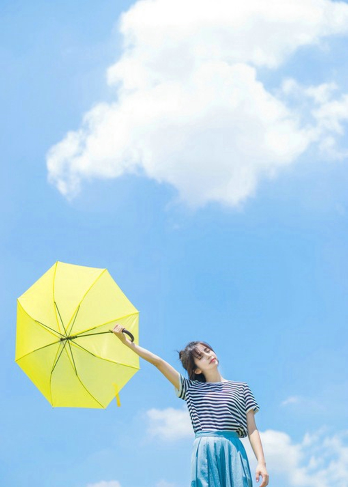 活力满满盛夏清纯可人元气少女