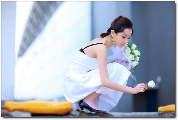 谁的新娘?让人怦然心动!