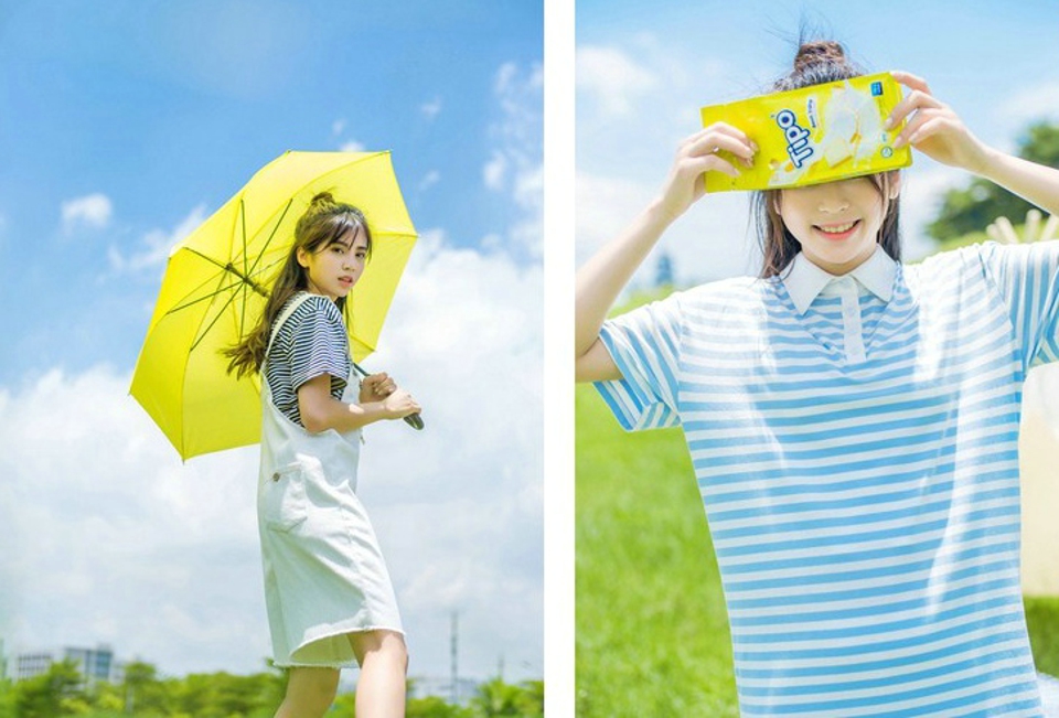 活力满满盛夏清纯可人元气少女