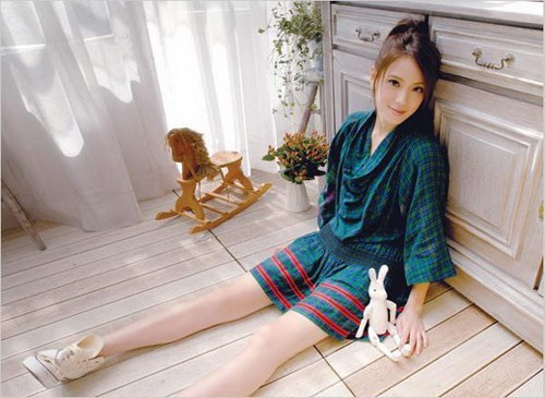 江语晨个人甜美写真