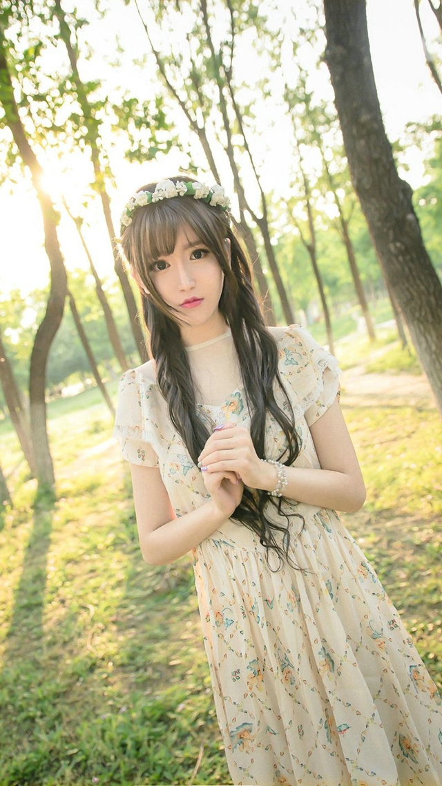 甜美花仙子的粉嫩写真