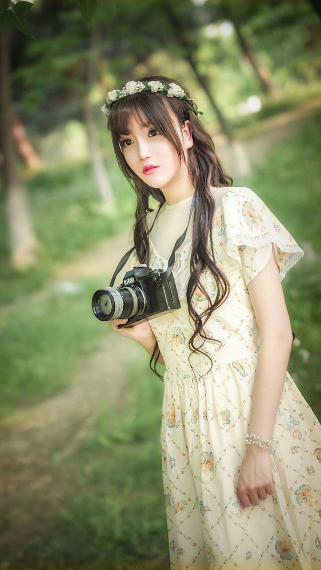 甜美花仙子的粉嫩写真