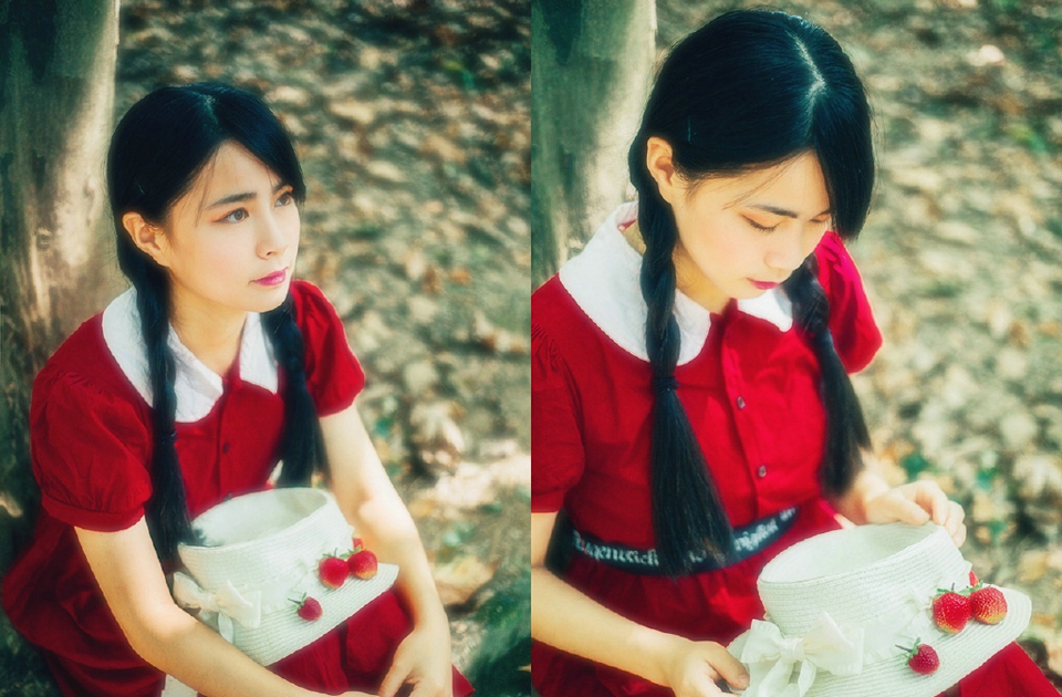 私房气质女神精致五官养眼美眸