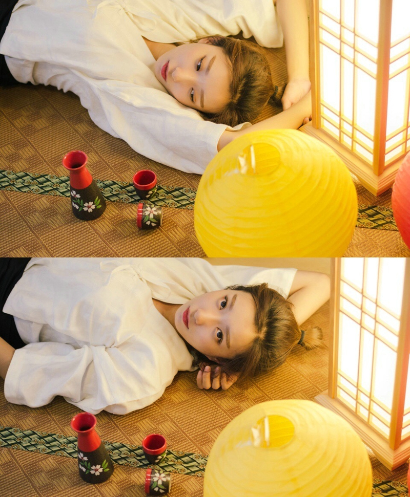 弓道少女丸子头清纯可爱靓丽写真