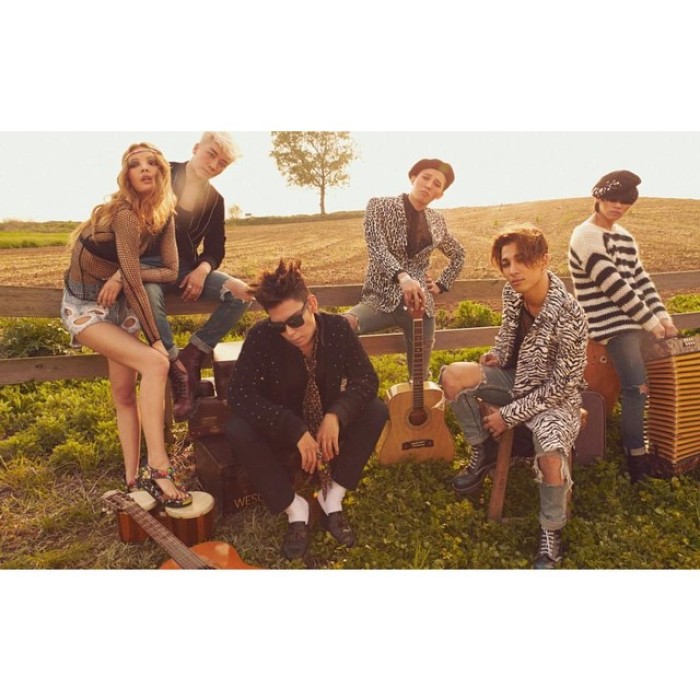 BIGBANG高清组合团照桌面壁纸