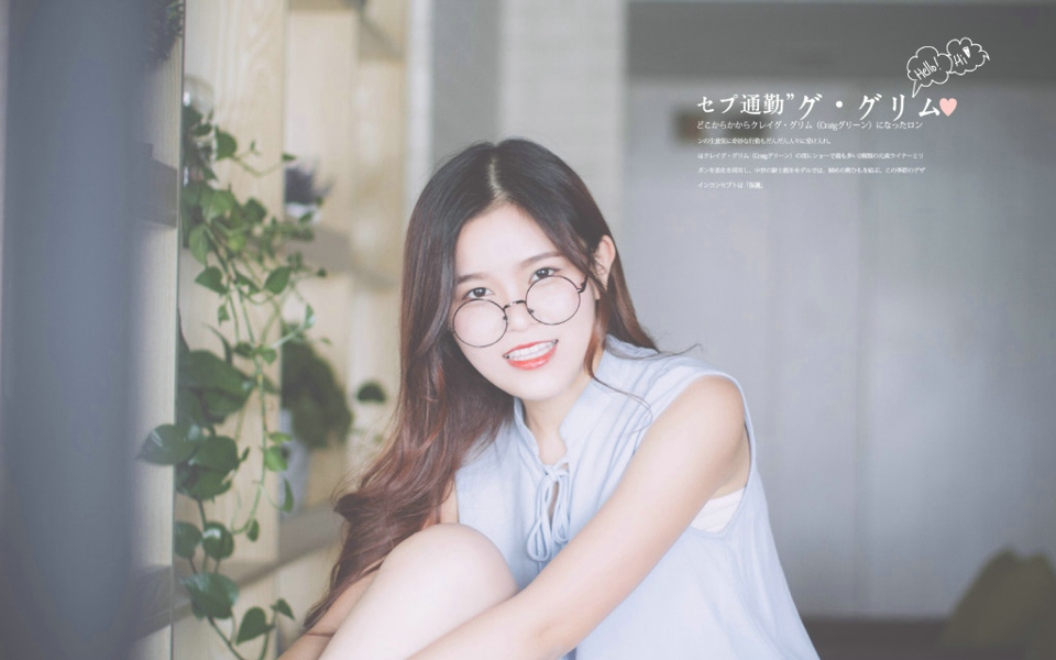 元气少女清新野餐悠闲舒适恬静写真