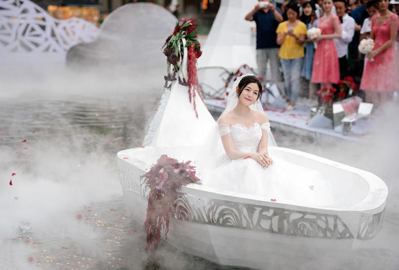 陈妍希陈晓婚纱照图集