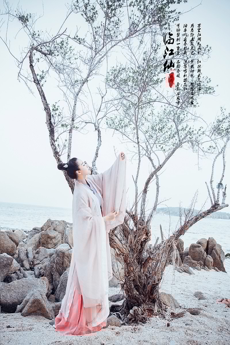 唯美古装美女清新靓丽飘逸迷人写真