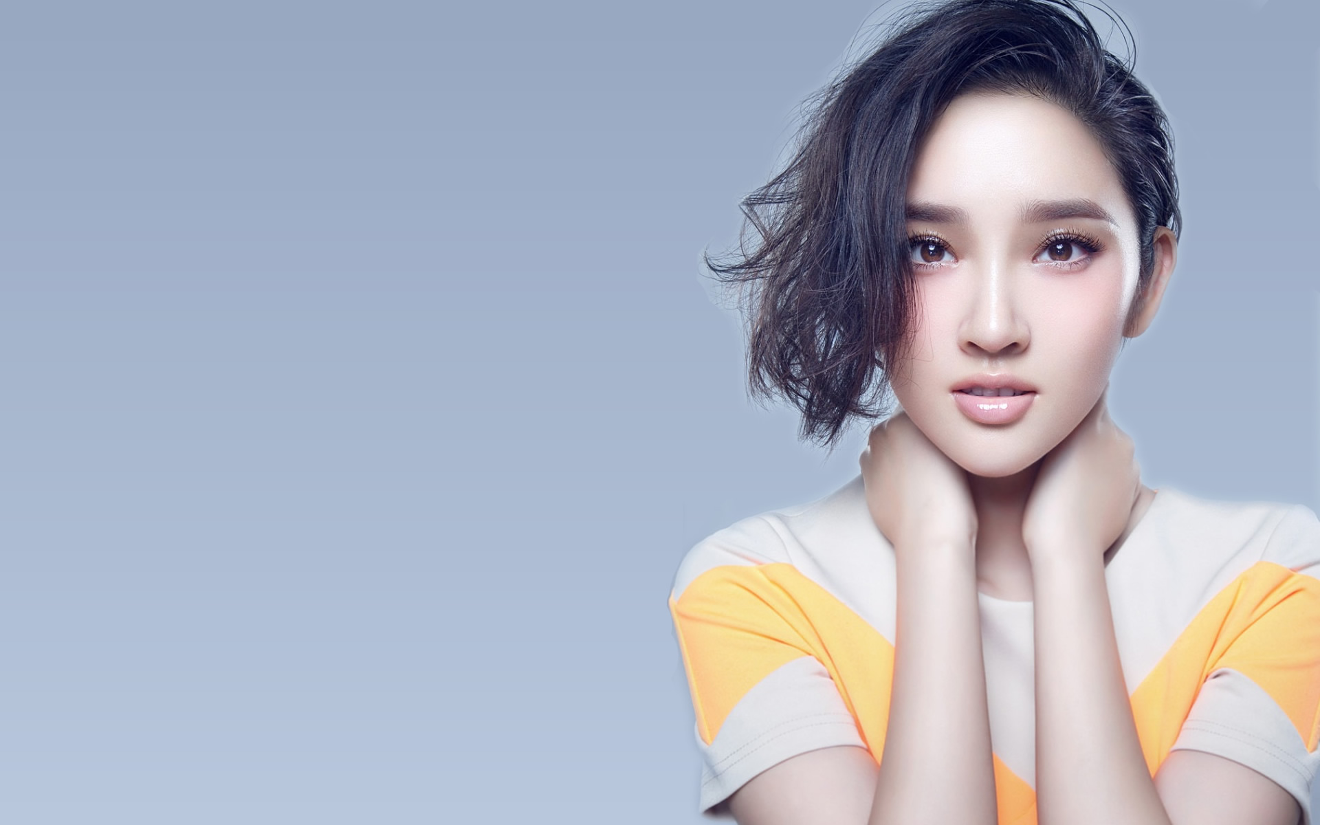 甜蜜可爱美丽美女唐艺昕壁纸