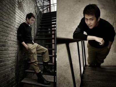 英俊帅气明星邓超图片