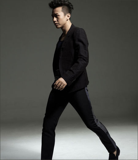 英俊帅气明星邓超图片