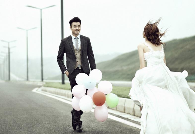 高档婚纱照图集