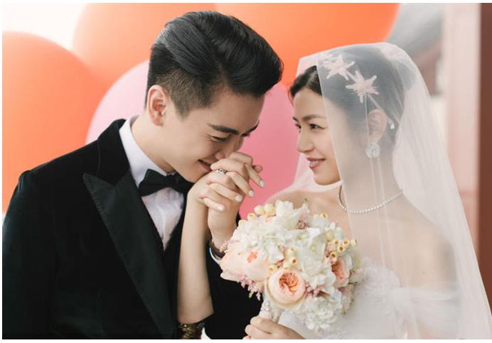 陈妍希陈晓婚纱照图集