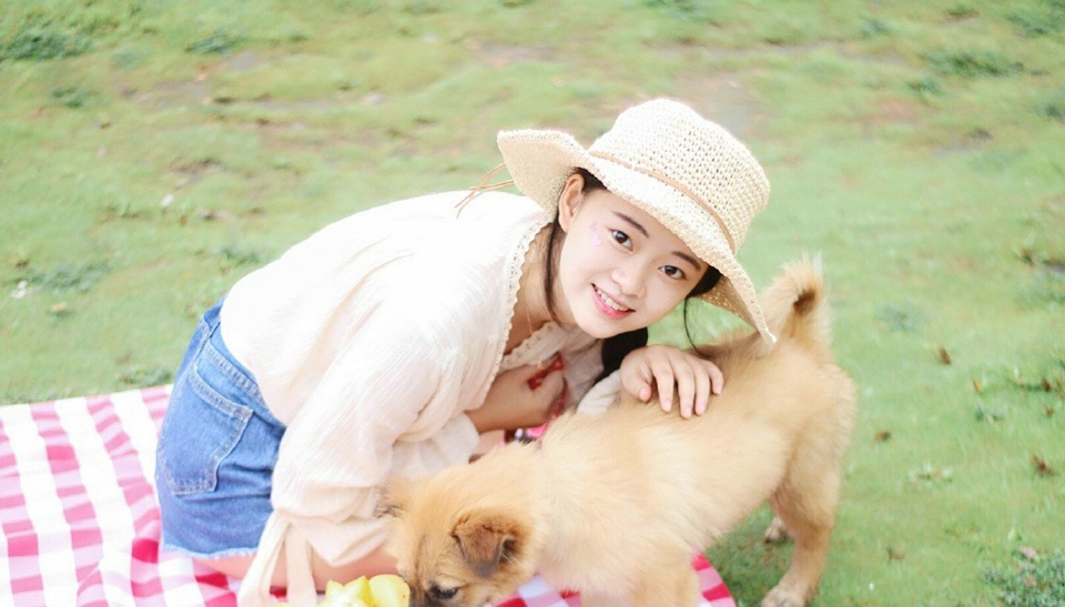 元气少女清新野餐悠闲舒适恬静写真