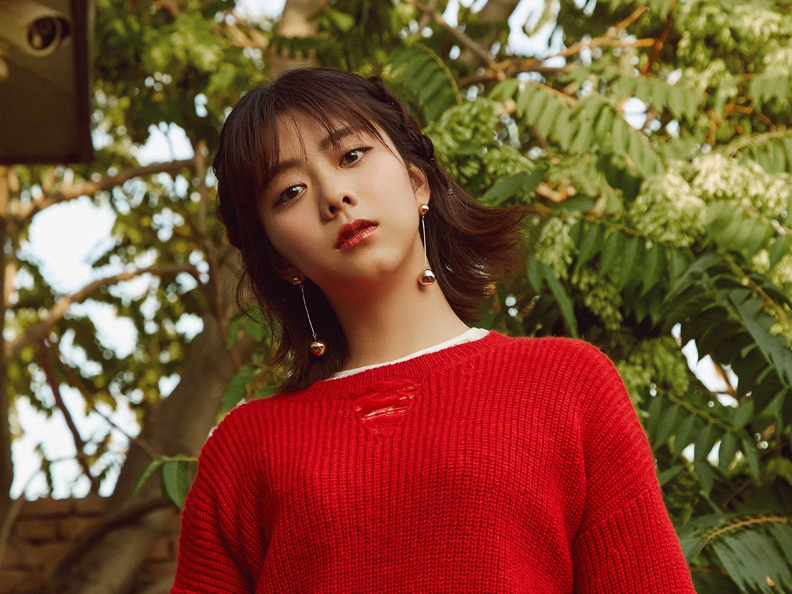 笑容甜美谭松韵高清壁纸