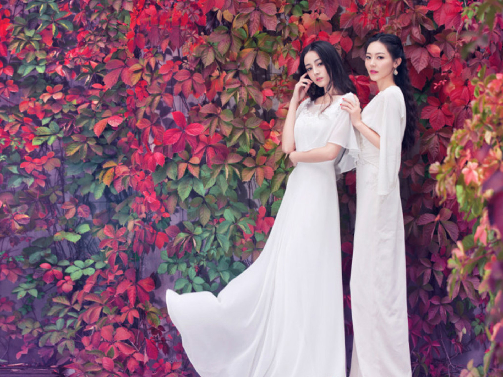 迪丽热巴气质淑女壁纸大全