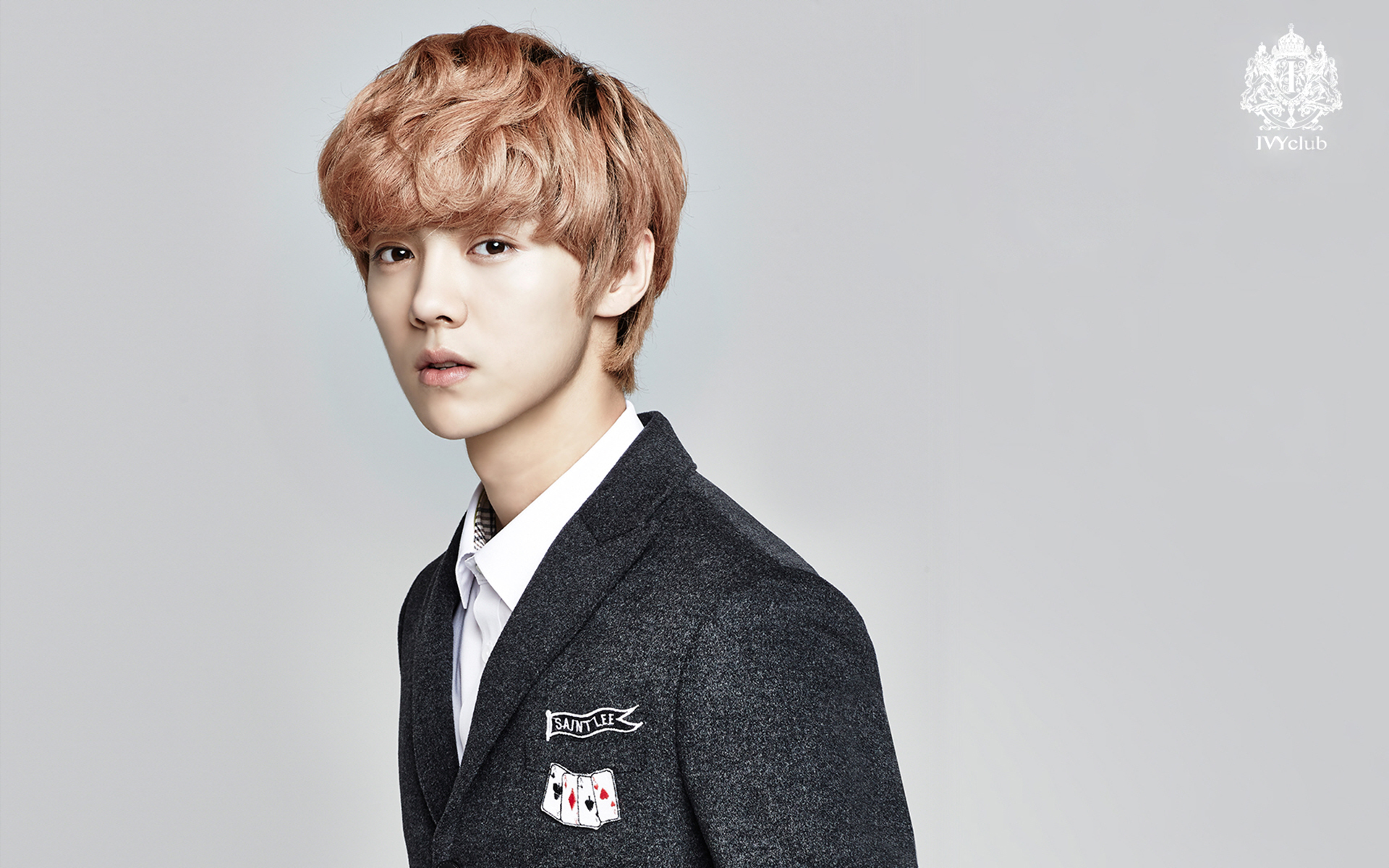 鹿晗可爱呆萌面部表情包大全壁纸